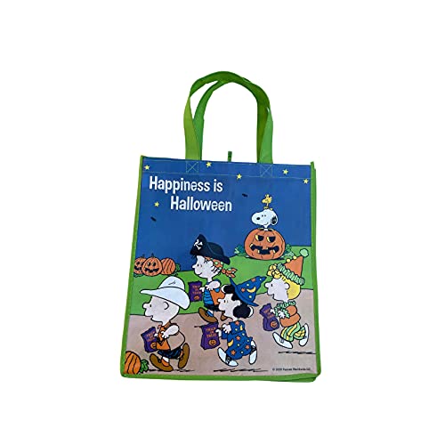 The Peanuts Snoopy and Charlie Brown Halloween Large Reusable Tote Bag …