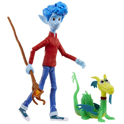 Disney and Pixar Onward Core Figure Ian Character Action Figure Realistic Movie Toy Brother Doll for Storytelling, Display and Collecting for Ages 3 and Up