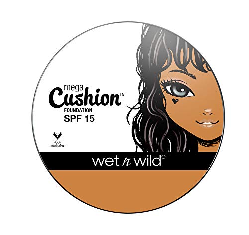 wet n wild Megacushion Foundation, Tawny, 0.52 Ounce