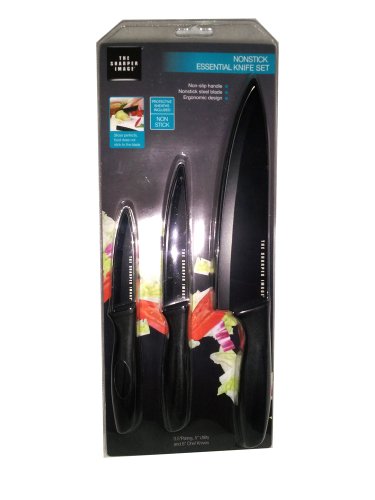 The Sharper Image Nonstick Essential Knife Set