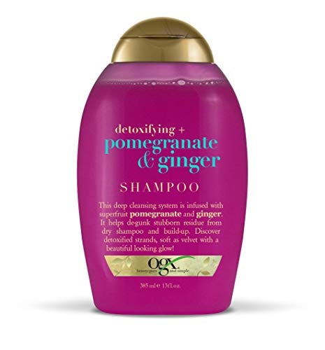 OGX Detoxifying + Pomegranate & Ginger Shampoo, 13 Ounce