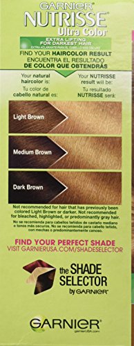 Garnier Nutrisse Ultra Color Nourishing Hair Color Creme, HL3 Golden Honey (Packaging May Vary)