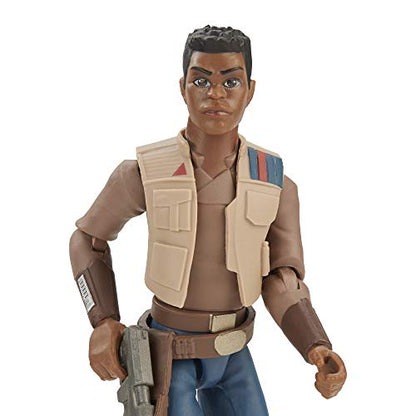 Star Wars Galaxy of Adventures The Rise of Skywalker Finn 5"-Scale Action Figure Toy with Fun Blaster Action Movement