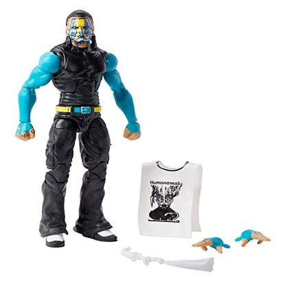 WWE Jeff Hardy Top Picks Elite Collection Action Figure with Accessories, 6-inch Posable Collectible Gift for WWE Fans Ages 8 Years Old & Up