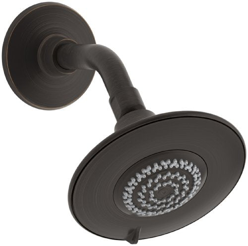 KOHLER K-45125-2BZ Alteo 2.0 Gpm Multifunction Wall-Mount Showerhead, Oil-Rubbed Bronze