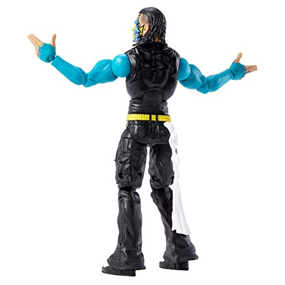 WWE Jeff Hardy Top Picks Elite Collection Action Figure with Accessories, 6-inch Posable Collectible Gift for WWE Fans Ages 8 Years Old & Up