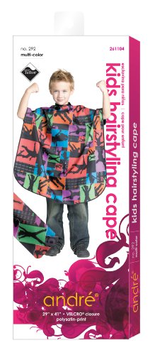 Andre Kid's Play Styling Cape, Multicolor