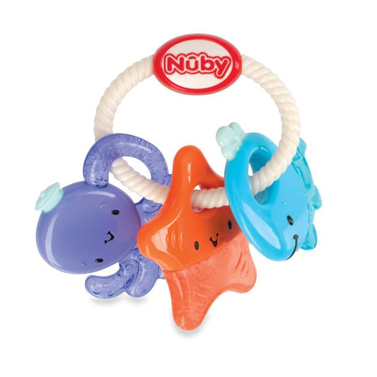 Nuby IcyBite Sea Cooling Gel Teething Ring