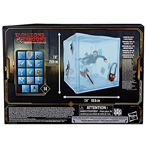 Dungeons & Dragons Hasbro Honor Among Thieves Golden Archive Gelatinous Cube Collectible Figure Compatible with 6-Inch Scale D&D Action Figures