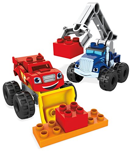 Mega Bloks Blaze Mix & Match Jump Stunt Monster Truck