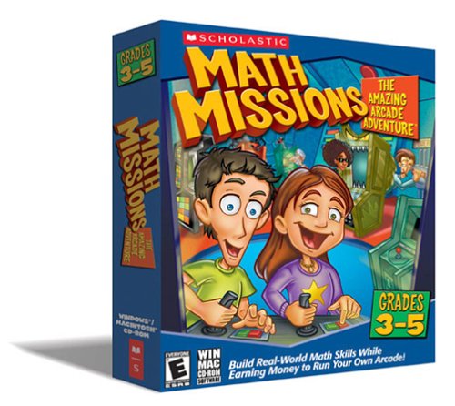 Math Missions: The Amazing Arcade Adventure Grades 3-5