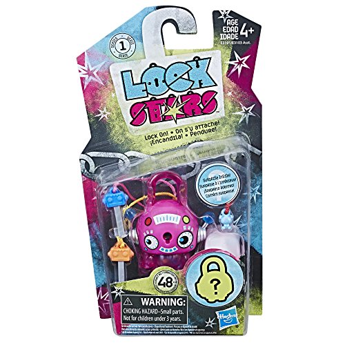 Hasbro Lock Stars Pink Round Robot