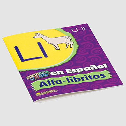 Learning Resources Spanish Alphabet Books (Alfa-Libritos), A-Z