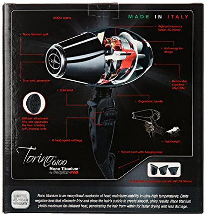 BaBylissPRO Torino 6100 Nano Titanium Hair Dryer