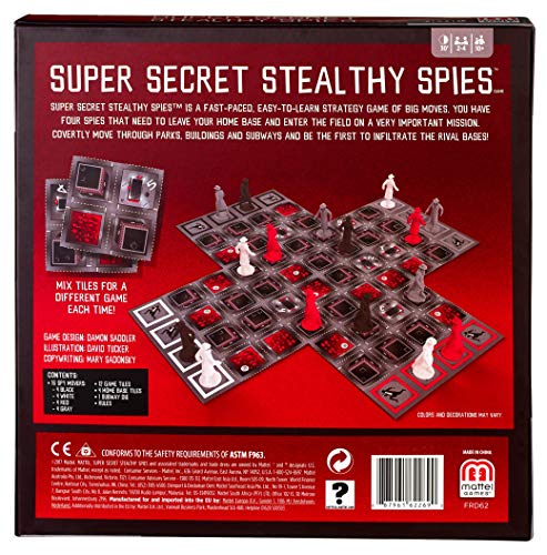 Mattel Games Super Secret Stealthy Spies