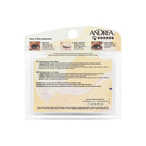 Andrea False Eyelashes Strip Lash Twin Packs, Two of a Kind 21