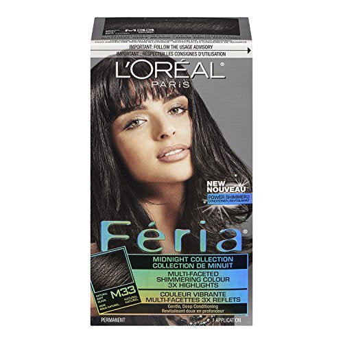 L'oreal Paris Feria Midnight Collection Natural Soft Black