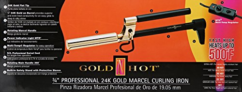 Gold 'N Hot Professional Marcel Curling Iron, 3/4 Inch GH9495