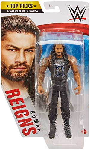 WWE Top Picks Top Picks Roman Reigns Action Figure 6 in Posable Collectible and Gift for Ages 6 Years Old and Up