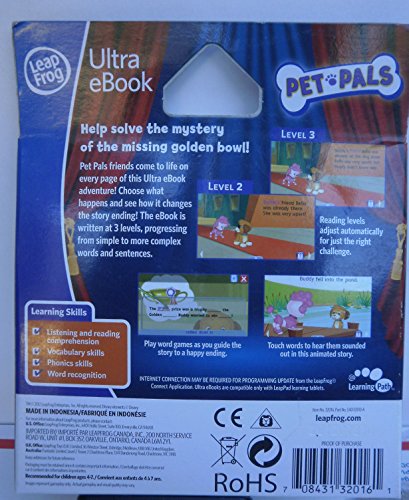 LeapFrog LeapPad Ultra eBook Adventure Builder: Pet Pals: Dog Show Detectives (works with all LeapPad tablets)