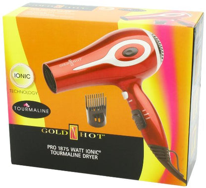 Gold 'N Hot 1875-Watt Professional Ionic Tourmaline Dryer GH3213