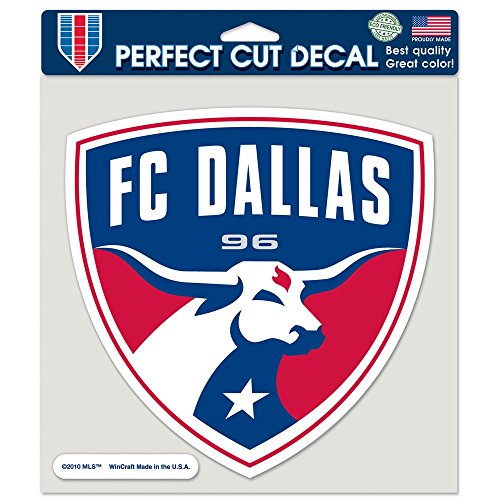 WinCraft Soccer FC Dallas Perfect Cut Color Decal, 4" x 4"