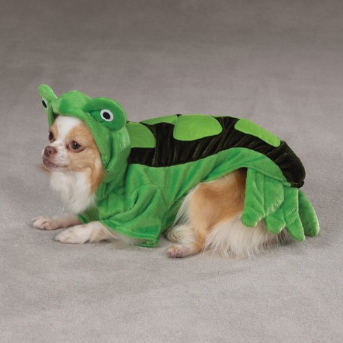 Zack & Zoey Polyester Turtle Dog Costume, X-Small