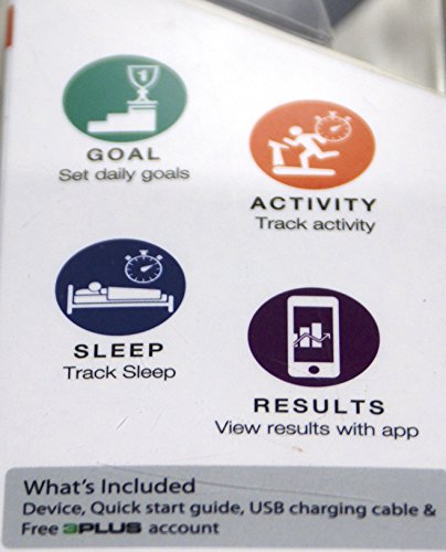 3plus International Inc 3plus Snap Activity Tracker - Tracks Sleep Activity And Calories