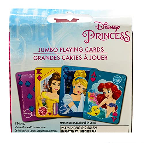 Disney Princess Jumbo Playing Cards 4+ Years