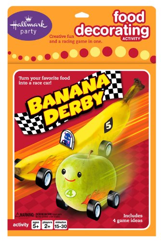 Hallmark Party Food Decorating Activity Banana Derby