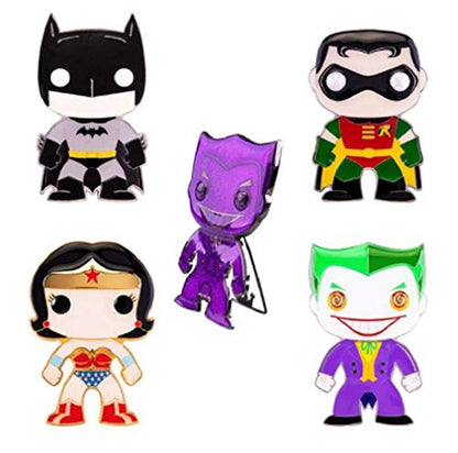 Funko POP! DC Super Heroes - Robin 02 - Enamel Pin Metal Badge