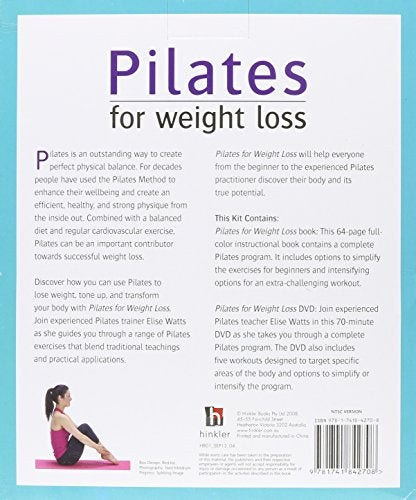 Pilates for Weight Loss Book and DVD Set