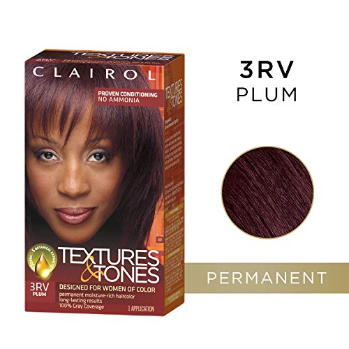 Clairol Professional Textures & Tones Hair Color 3rv Plum, 1 oz.