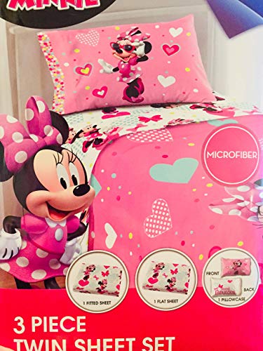 Minnie Mouse Twin Sheet Set (Being Fabulous)