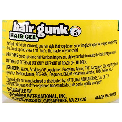 Hair Gunk Hair Gel, 6 oz. Tub