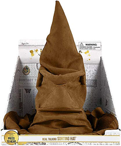 Harry Potter Real Talking Sorting Hat Animated Costume, Brown