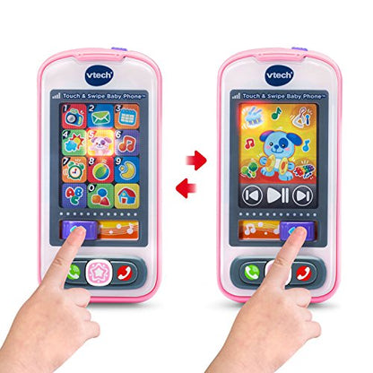 VTech Touch and Swipe Baby Phone, Pink