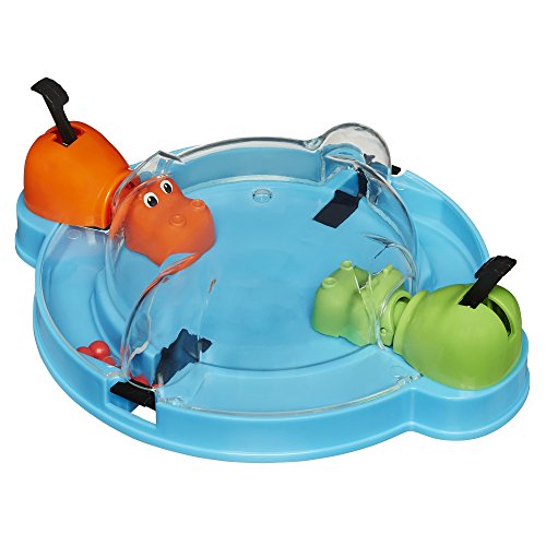 Elefun & Friends Hungry Hungry Hippos Grab & Go Game (Includes 2 Chomping Hippos)