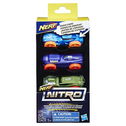 Nerf Nitro Foam Car 3-Pack (Version 8)