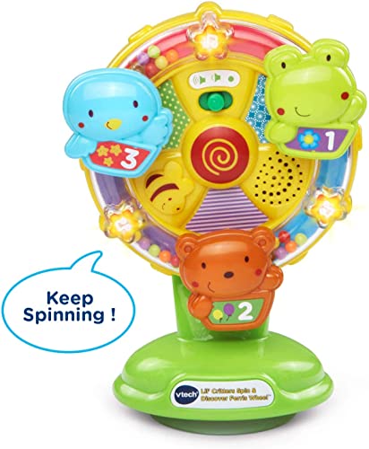 VTech Lil' Critters Spin and Discover Ferris Wheel, Green