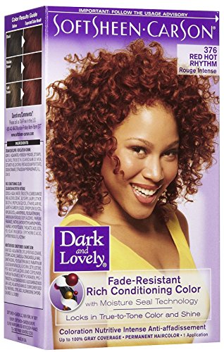 Dark and Lovely Fade Resistant Rich Conditioning Color, No. 376, Red Hot Rhythm, 1 ea