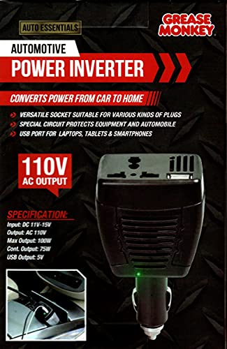 Grease Monkey DC to AC Power Inverter