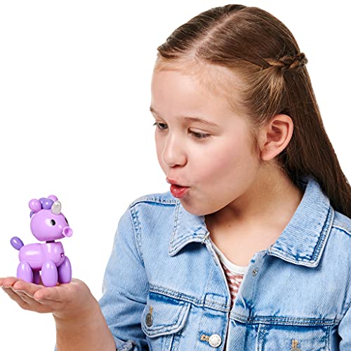 Squeakee Minis Sugapops The Unicorn |Interactive Toy Pet with Chat Back, Multicolor (12317)