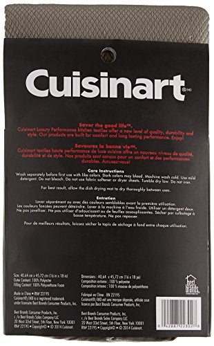 Cuisinart Reversible Dish Drying Mat, Grey