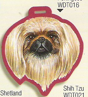 Pekingese Luggage Tag