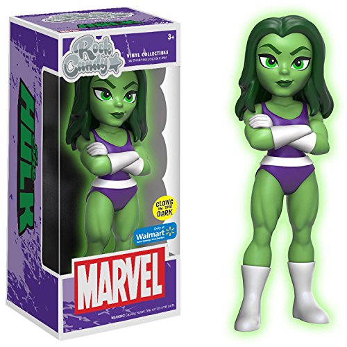 Funko Rock Candy: Marvel She-Hulk Glow in the Dark Walmart Exclusive