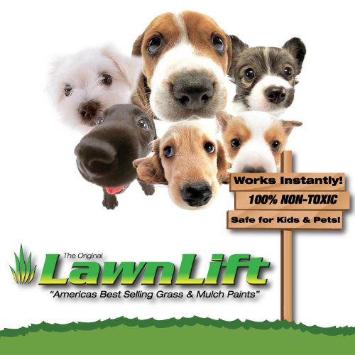 Lawnlift Ultra Concentrated (Green) Grass Paint 8oz. = 2.5 Quarts of Product.