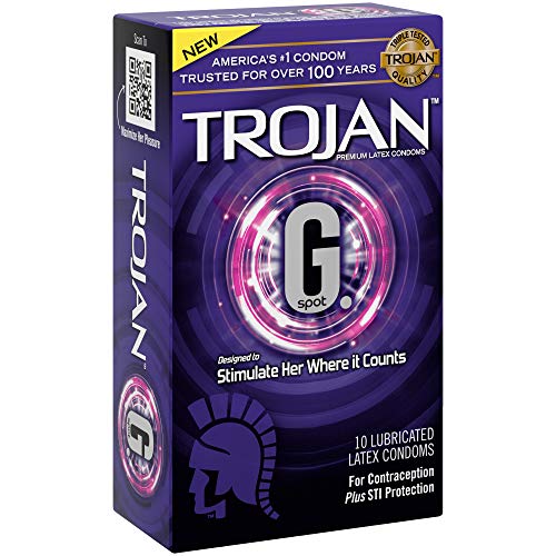 Trojan G. Spot Premium Lubricated Condoms - 10 count