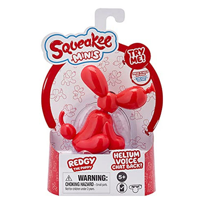 Squeakee Minis Redgy The Puppy | Interactive Toy Pet with Chat Back