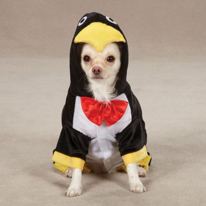 Zack & Zoey Penguin Pup Costume, Black, Large